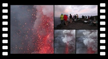 Le volcan Yasur aux îles Vanuatu